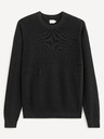 Celio Černý basic svetr Celio Tepic