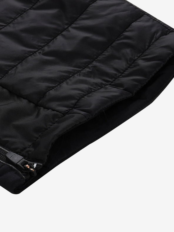 ALPINE PRO Černé dámské prošívané kraťasy Alpine Pro HAKA 2