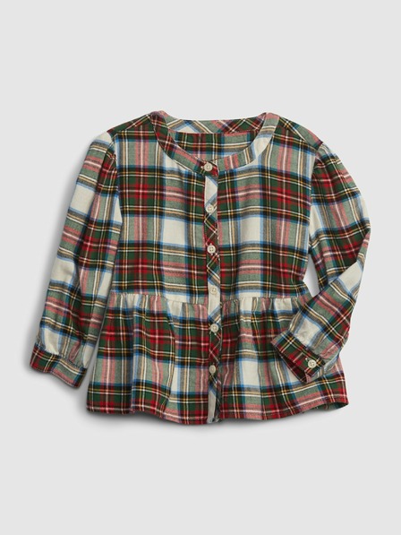 GAP Baby košilový top peplum