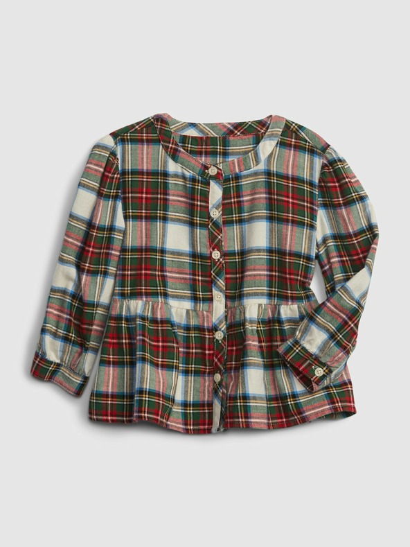 GAP Baby košilový top peplum