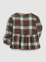 GAP Baby košilový top peplum