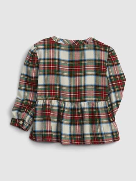 GAP Baby košilový top peplum