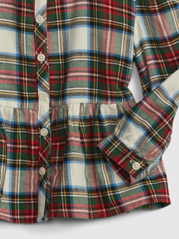 GAP Baby košilový top peplum GAP