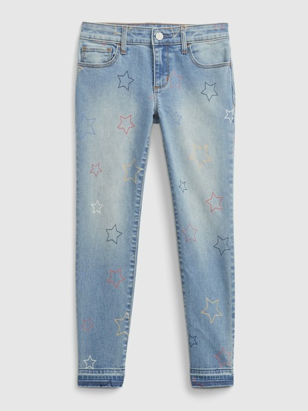 GAP Dětské skinny džíny hvězdy GAP