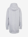 SuperDry Šedé dámské mikinové šaty Superdry T&F Hood