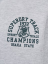 SuperDry Šedé dámské mikinové šaty Superdry T&F Hood
