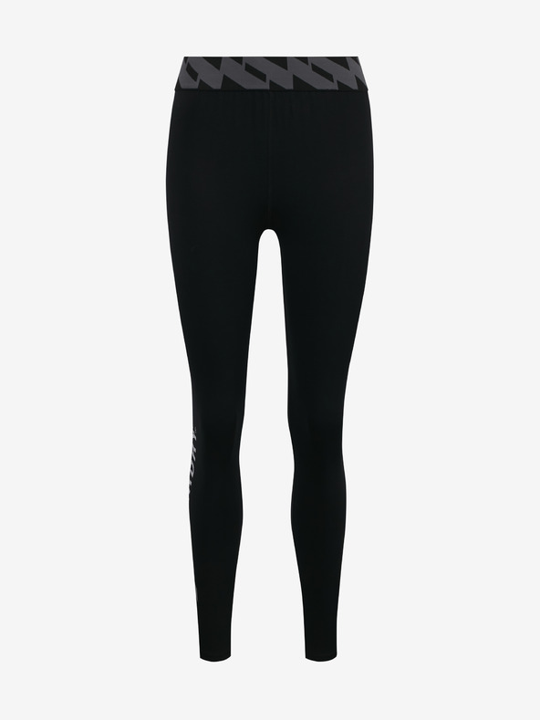 SuperDry Černé dámské sportovní legíny s nápisem Superdry