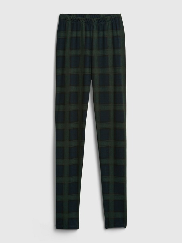 GAP Dětské kostkované legíny organic GAP