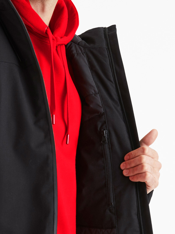 Celio Černá pánská bunda Celio Vuhero