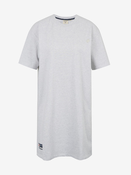 SuperDry Světle šedé šaty Superdry Code T-Shirt Dress