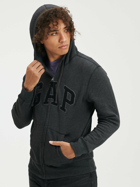 GAP Mikina na zip s logo GAP