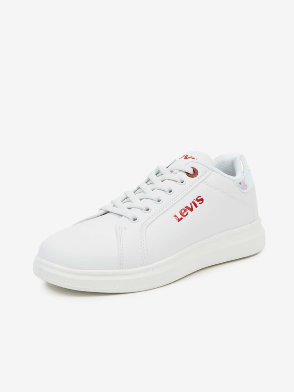 Levi's® Bílé holčičí tenisky s ozdobným detailem Levi's® Ellis