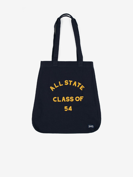 SuperDry Tmavě modrá dámská taška Superdry Elsie Canvas Graphic Tote