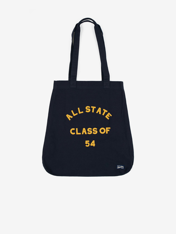 SuperDry Tmavě modrá dámská taška Superdry Elsie Canvas Graphic Tote