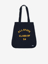 SuperDry Tmavě modrá dámská taška Superdry Elsie Canvas Graphic Tote