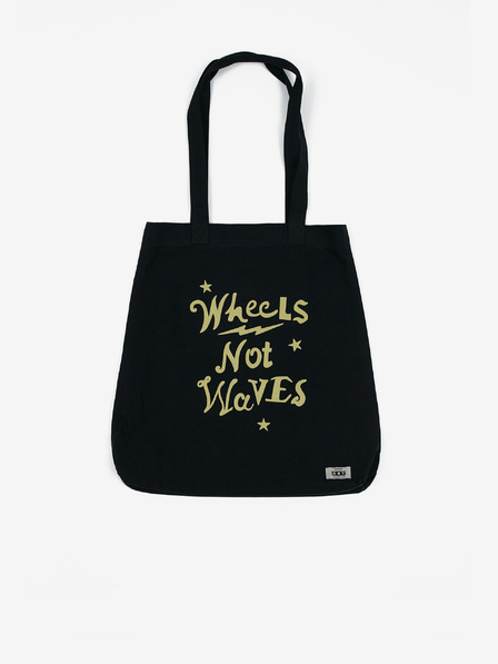 SuperDry Černá dámská taška Superdry Elsie Canvas Graphic Tote