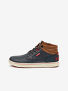 Levi's® Hnědo-černé klučičí tenisky Levi's® New Portland