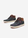 Levi's® Hnědo-černé klučičí tenisky Levi's® New Portland