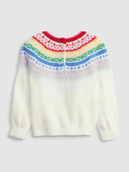 GAP Baby pletený svetr se vzorem