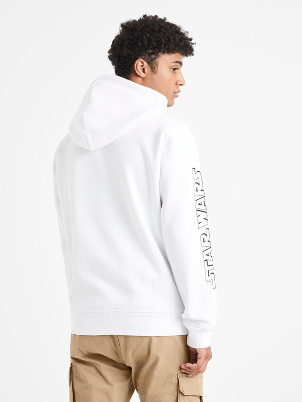 Celio Bílá pánská mikina Celio Star Wars