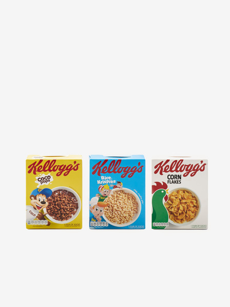 Celio Sada tří pánských ponožek v bílé barvě Celio Kellogg's