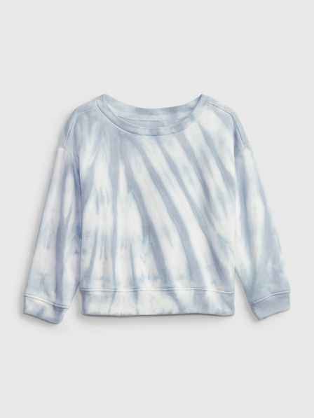 GAP Baby mikina s batikou GAP