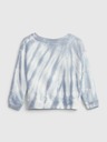 GAP Baby mikina s batikou GAP