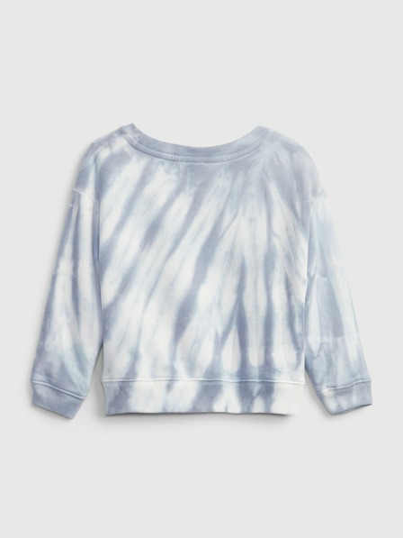 GAP Baby mikina s batikou GAP