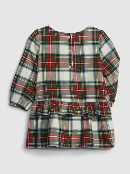 GAP Baby kostkované šaty set GAP