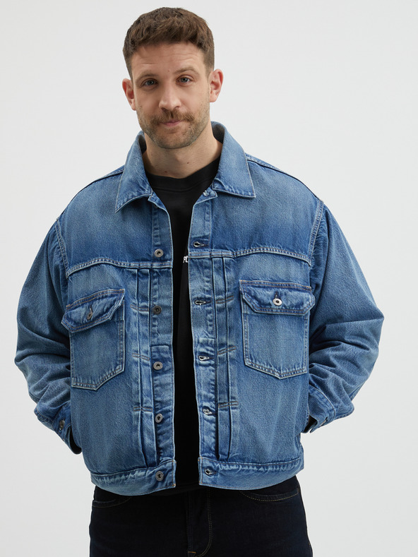 Levi's® Modrá pánská džínová oversize bunda Levi's®