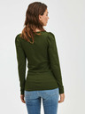 GAP Zelené dámské tričko GAP modern henley