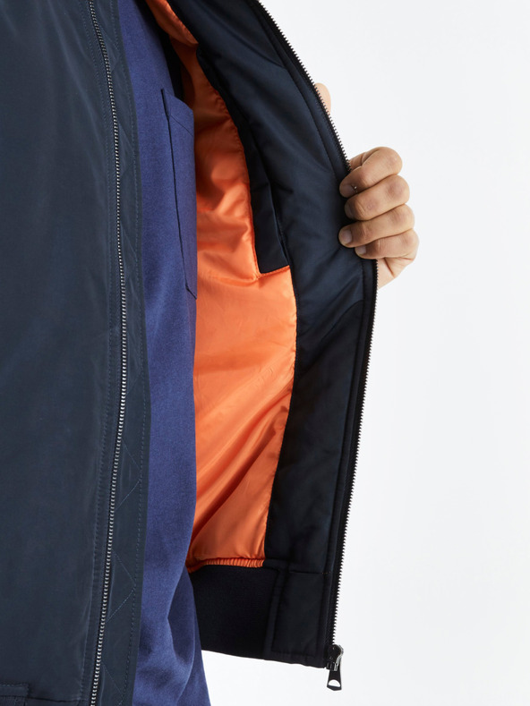 Celio Tmavě modrá pánská bunda Celio Bujames