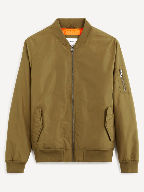 Celio Khaki pánská bunda Celio Bujames