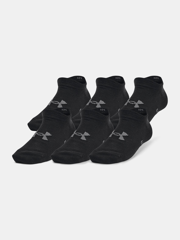 Under Armour Dětské ponožky Under Armour UA Yth Essential No Show 6pk