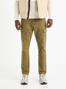 Celio Khaki pánské kalhoty Celio Volcan
