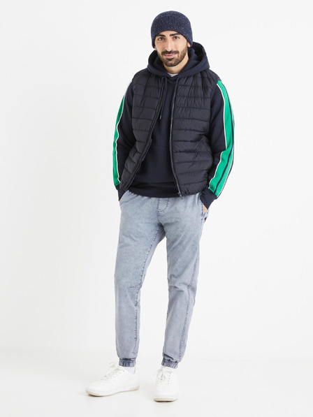 Celio Modré pánské kalhoty Celio Vosyd