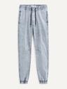 Celio Modré pánské kalhoty Celio Vosyd