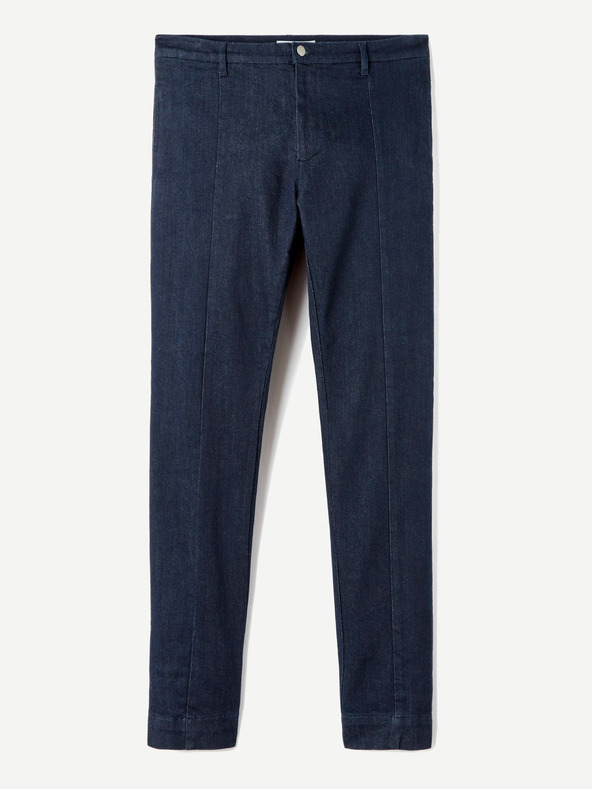 Celio Tmavě modré pánské slim fit džíny s pruhem Celio C25