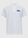 GAP Dětské polo tričko logo Gap GAP