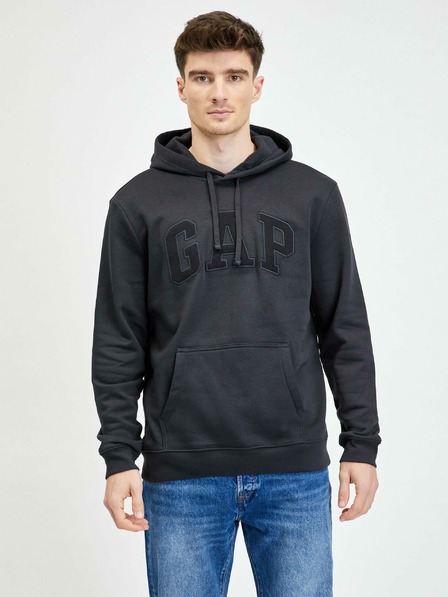 GAP Mikina fleece logo Gap kapuce GAP