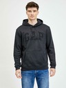 GAP Mikina fleece logo Gap kapuce GAP