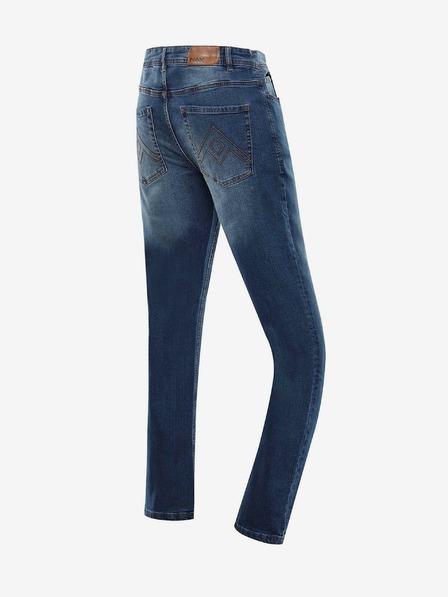 NAX Modré pánské slim fit džíny NAX Pramion
