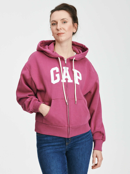 GAP Mikina logo GAP na zip