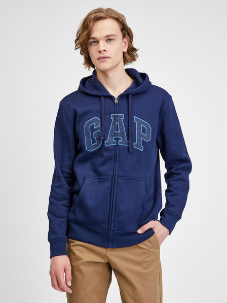 GAP Mikina GAP logo na zip