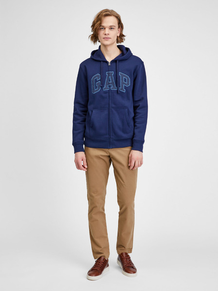 GAP Mikina GAP logo na zip