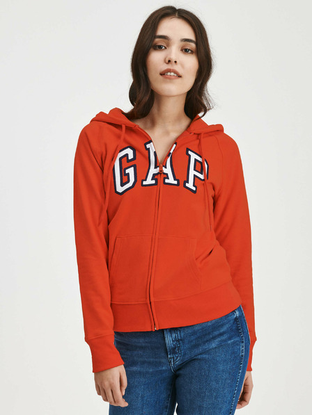 GAP Mikina na zip GAP logo