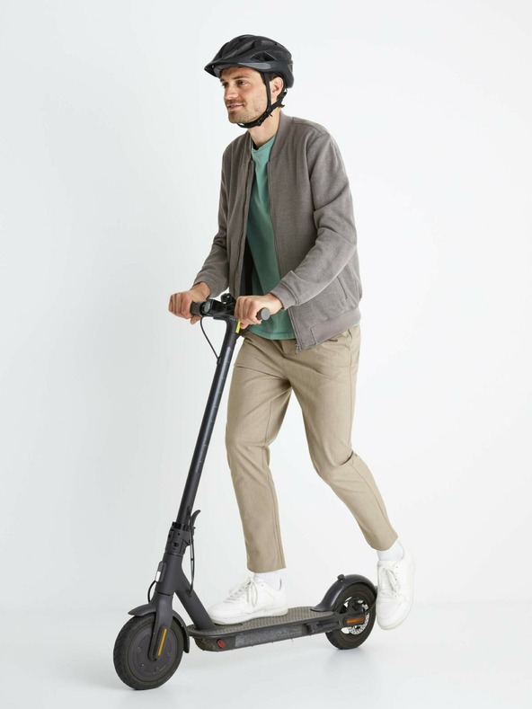 Celio Šedá pánská bunda Celio Bubompic