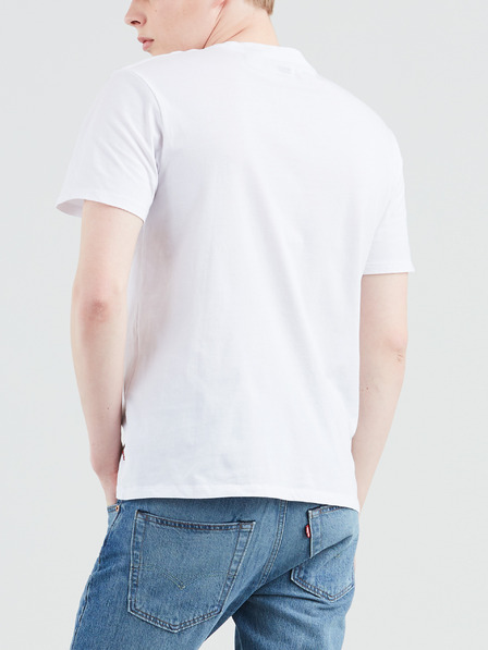 Levi's® Bílé pánské tričko s potiskem Levi's®