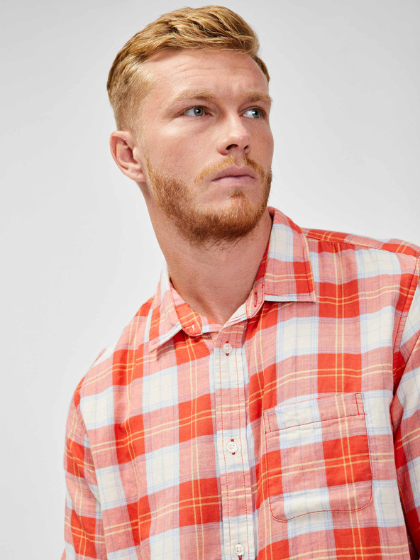 GAP Svrchní kostkovaná košile GAP