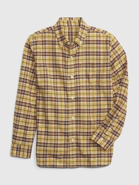 GAP Dětská kostkovaná košile oxford GAP